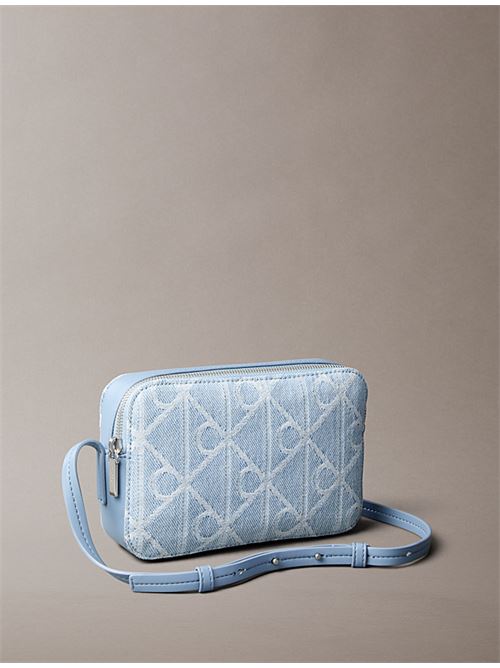 emblem aop denim camera bag CALVIN KLEIN | LV04F3430GYBZ